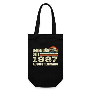 Légendaire depuis 1987 - absolument unique - Sac à bouteille - noir - Devant