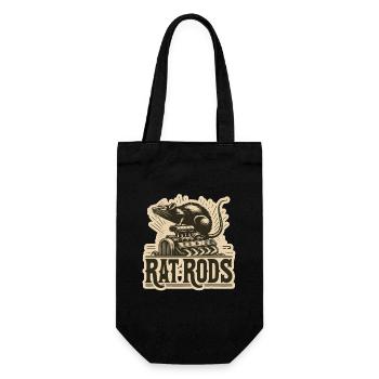 Chemise Ratsking Ratlook – Style rustique personnalisé - Sac à bouteille - noir - Devant