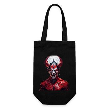 Gruseliges Halloween-partykostüm Dämon - Geschenkbeutel für Flaschen - Schwarz - Vorne