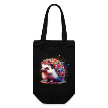 Hérisson - Sac à bouteille - noir - Devant