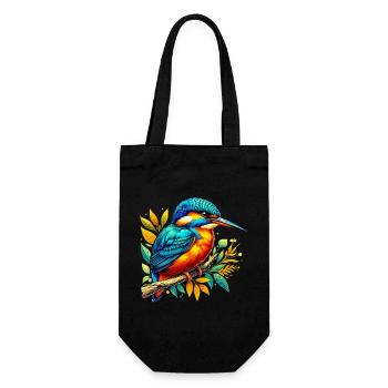 Martin-pêcheur - Sac à bouteille - noir - Devant