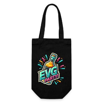 Stag Stag Party - Gift Bag for Bottles - black - Front