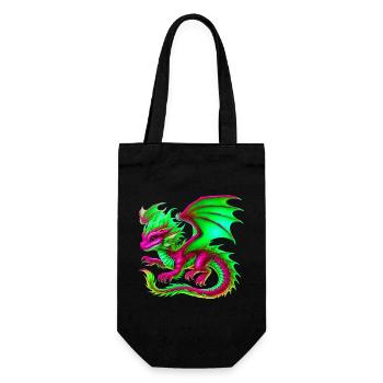 Dragon - Sac à bouteille - noir - Devant