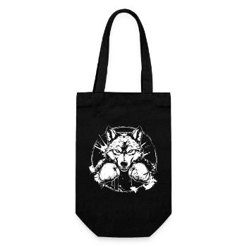 Wolf Boxer Boxe MMA - Sac à bouteille - noir - Devant