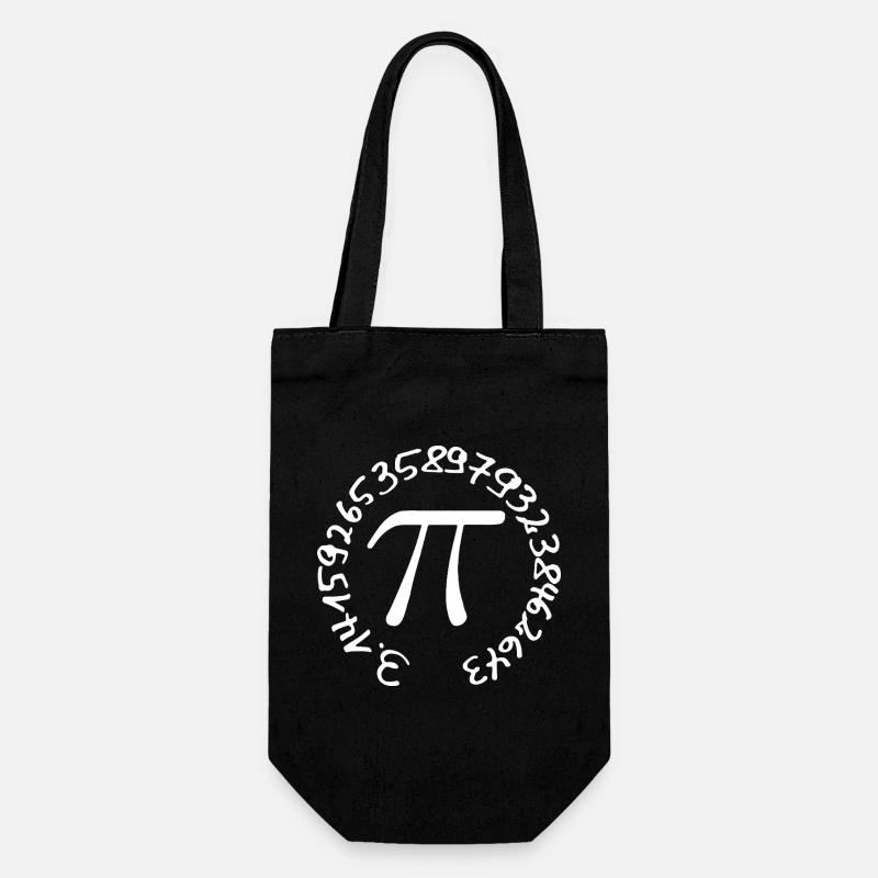 Pi - Geschenkbeutel für Flaschen - Schwarz