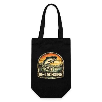 Pêche Cadeau Pêcheur Pêcheur Papa Re Salmon - Sac à bouteille - noir - Devant
