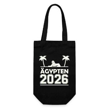 Silhouette Égypte 2026 - Sac à bouteille - noir - Devant