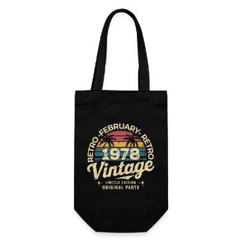 Février 1978 | Génial Depuis Février 1978 - Sac à bouteille - noir - Devant