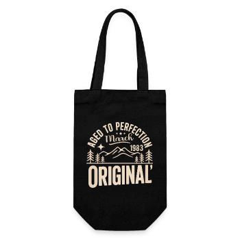 March 1983 – Legend of the Peaks and Mountains - Gift Bag for Bottles - black - Front