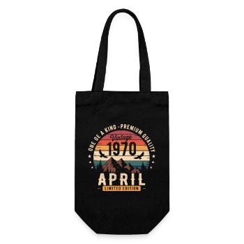 Millésime Anniversaire Avril 1970 April 1970 - Sac à bouteille - noir - Devant