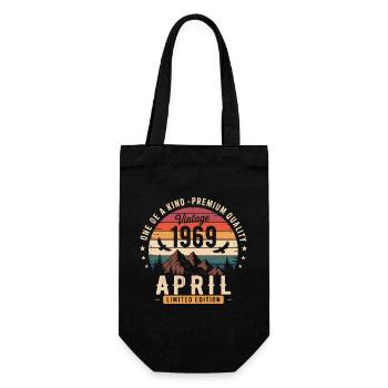 Millésime Anniversaire Avril 1969 April 1969 - Sac à bouteille - noir - Devant