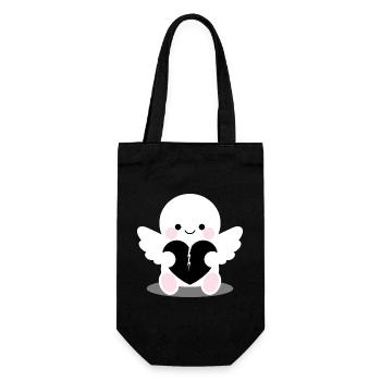 Broken_Angel_Plush_Dark_Cute - Sac à bouteille - noir - Devant