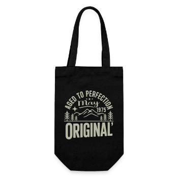 May 1975 – Legend of the Peaks and Mountains - Gift Bag for Bottles - black - Front