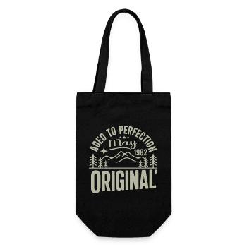 May 1982 – Legend of the Peaks and Mountains - Gift Bag for Bottles - black - Front