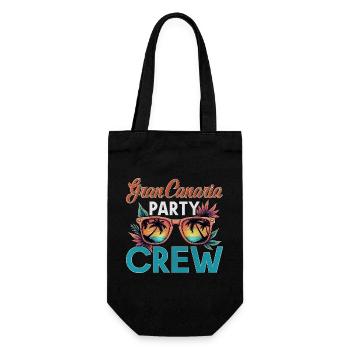 Gran Canaria Crew - Gift Bag for Bottles - black - Front