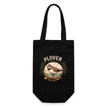 Pluvier passionné d’oiseau côtier - Sac à bouteille - noir - Devant