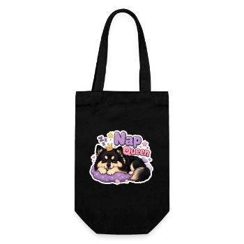 Reine de la sieste Lapphund finlandaise - Sac à bouteille - noir - Devant
