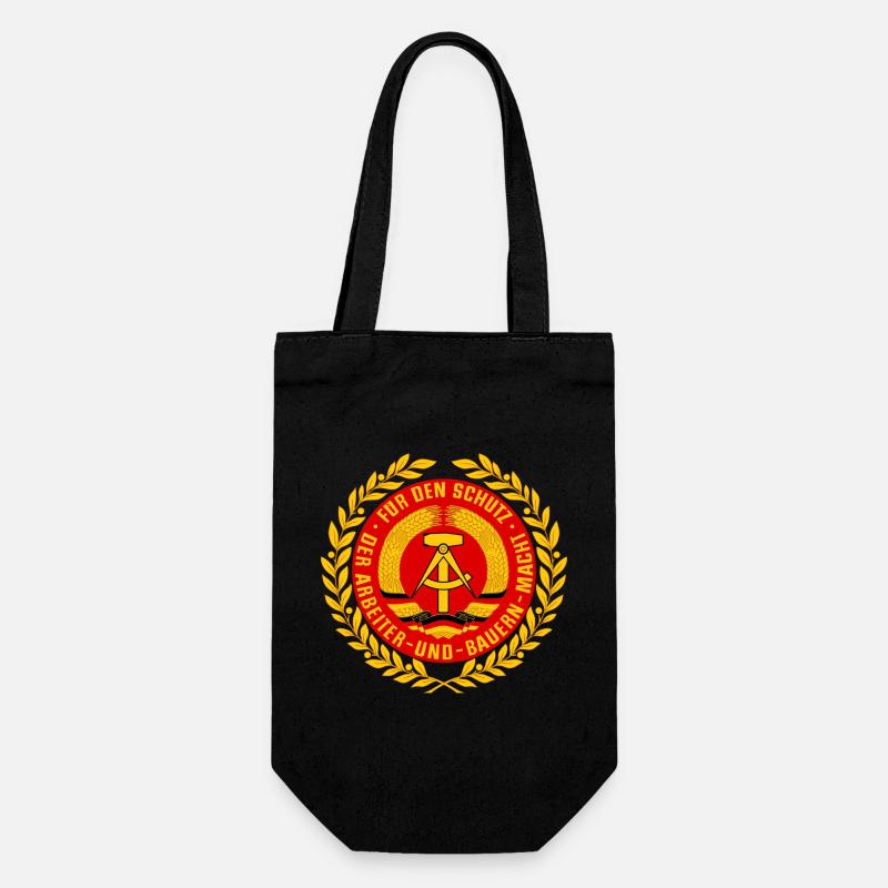 NVA Emblem - Geschenkbeutel für Flaschen - Schwarz