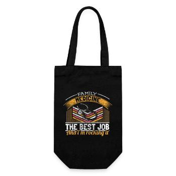 Hôpital Docteur - Sac à bouteille - noir - Devant