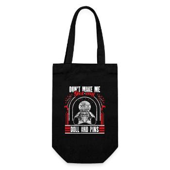 Voodoo Magic Horror Idée cadeau - Sac à bouteille - noir - Devant