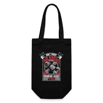 Voodoo Halloween Curse Gift - Gift Bag for Bottles - black - Front