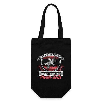 Voodoo Magic Needle - Gift Bag for Bottles - black - Front