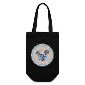 autumn 57 e 262 - Gift Bag for Bottles - black - Front
