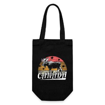 Cadeau de la Nation neige du Canada - Sac à bouteille - noir - Devant