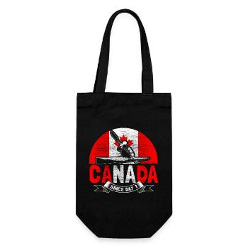 Cadeau de la fierté wapiti du Canada - Sac à bouteille - noir - Devant