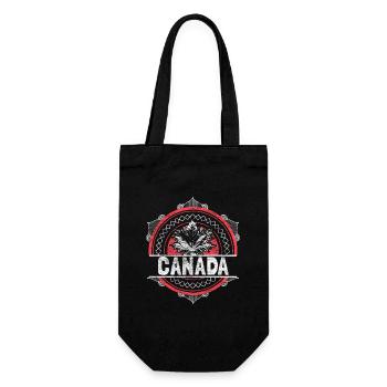 Canada Elk State - Gift Bag for Bottles - black - Front