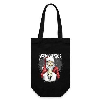 Cadeaux de Noël Noël - Sac à bouteille - noir - Devant