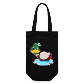 Nage en canard - Sac à bouteille - noir - Devant