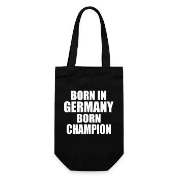 born in germany born champion - Allemagne - Sac à bouteille - noir - Devant