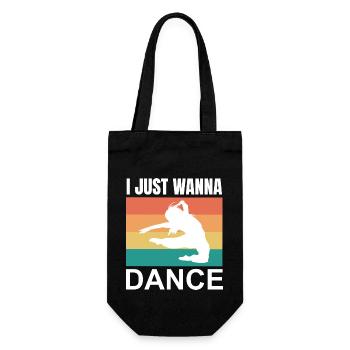 Danse Musique de danse - Sac à bouteille - noir - Devant