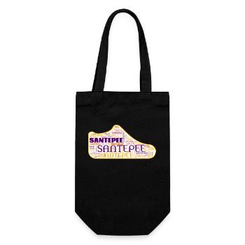 Santepee sneaker theme - Gift Bag for Bottles - black - Front