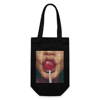 Lolli Wholes - Geschenkbeutel für Flaschen - Schwarz - Vorne