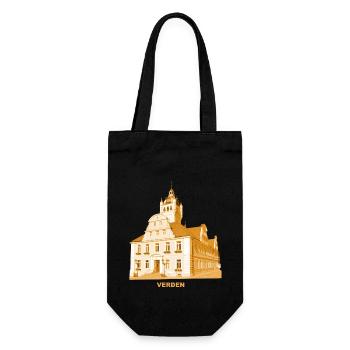 Verden Rathaus Aller Niedersachsen - Sac à bouteille - noir - Devant