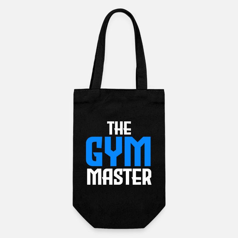 The Gym Master - Gift Bag for Bottles - black