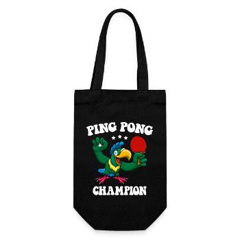 Ping Pong Champion Design Tennis de table et - Sac à bouteille - noir - Devant