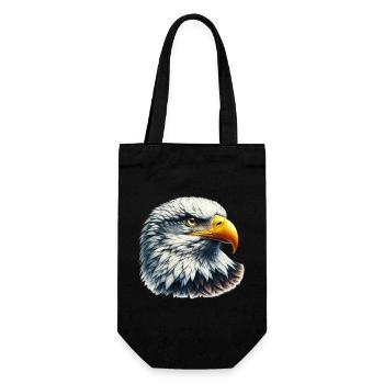 Eagle - Gift Bag for Bottles - black - Front