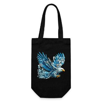 Eagle - Gift Bag for Bottles - black - Front