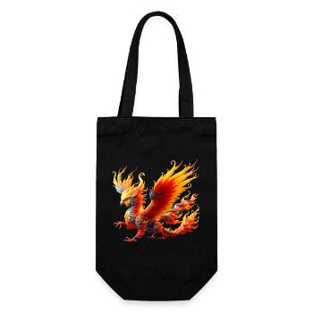 Dragon Nymphe (04) - Sac à bouteille - noir - Devant
