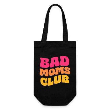 Club des mauvaises mamans - Sac à bouteille - noir - Devant