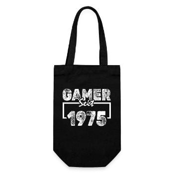 1975 - Gift Bag for Bottles - black - Front