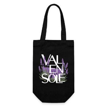 Valensole - Sac à bouteille - noir - Devant