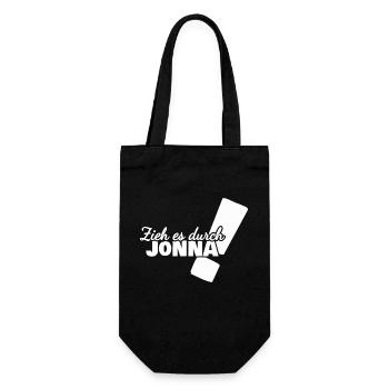 Gift for Jonna - Gift Bag for Bottles - black - Front