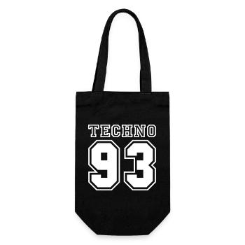 TECHNO 93 - Gift Bag for Bottles - black - Front