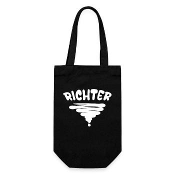 Gift for Judge - Gift Bag for Bottles - black - Front