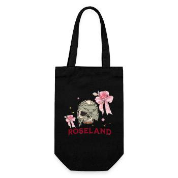 Roseland - Geschenkbeutel für Flaschen - Schwarz - Vorne