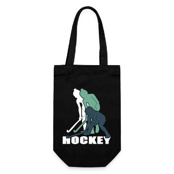 Hockey Hockey-fille Hockey sur gazon Club de hockey - Sac à bouteille - noir - Devant
